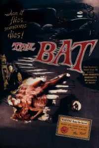 The Bat — film directed by Crane Wilbur
